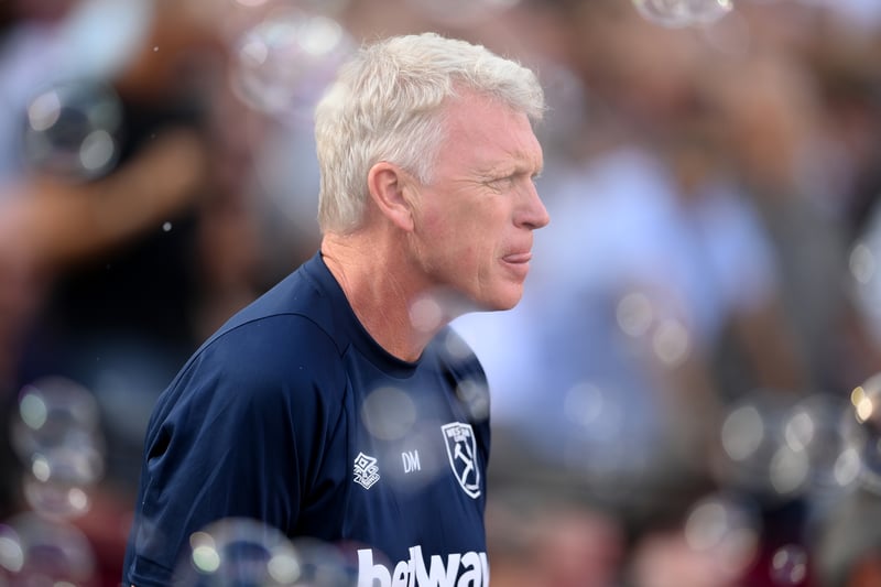 A real good year with the Hammers last season puts Moyes in a comfortable-ish position.
