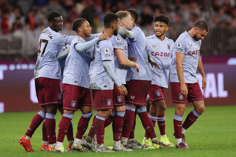 Villa were initially predicted to finish 7th but a 2-0 defeat at newly-promoted Bournemouth has changed that. 