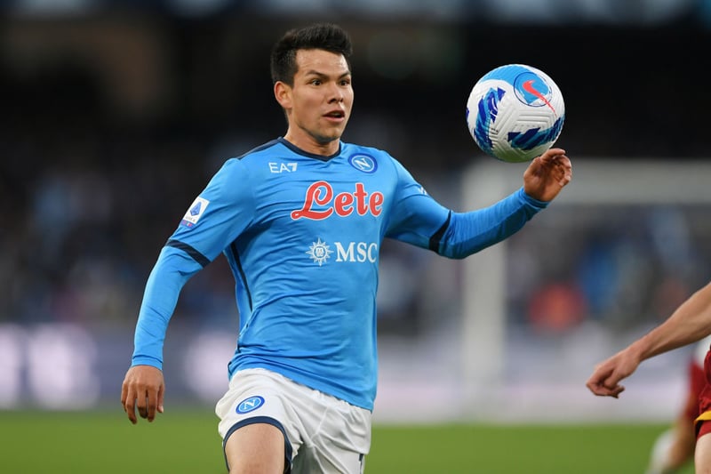 Crystal Palace may hold the ‘advantage’ in the race to sign Napoli winger Hirving Lozano. (Pete O’Rourke)