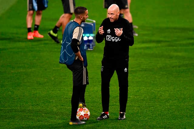 Chelsea midfielder Hakim Ziyech, who worked with Erik ten Hag at Ajax, is now short odds to make a move to Old Trafford this summer 