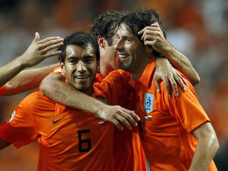 Last but not least is ex-Rangers favourite van Bronckhorst. The Dutch left-back was capped an astonishing 106 times by his country and featured prominently in four major tournaments, captaining them to the final of the World Cup in 2010. However, he never made it past the semi final stage in the European Championships, featuring alongside Frank De Boer in a last four defeat to Portugal at Euro 2004.