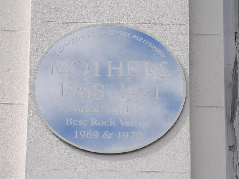 Mother’s Club was one of the best known nightclubs in Birmingham. It was a club in the Erdington district during the late 1960s and early 1970s. It opened above an old furniture store in Erdington High Street on 9 August 1968. Fleetwood Mac, Led Zeppelin and Pink Floyd are among some of the iconic acts to have played shows there