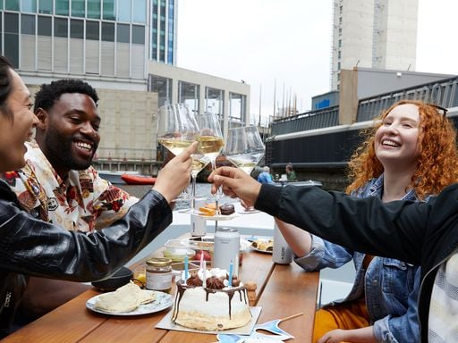 This could be your group of friends drinking prosecco on a boat in Birmingham. GoBoat offers private boat rental from £80 where you’ll have a choice of routes to explore at your leisure, with plenty of sights along the way. (Photo - GOBoat )