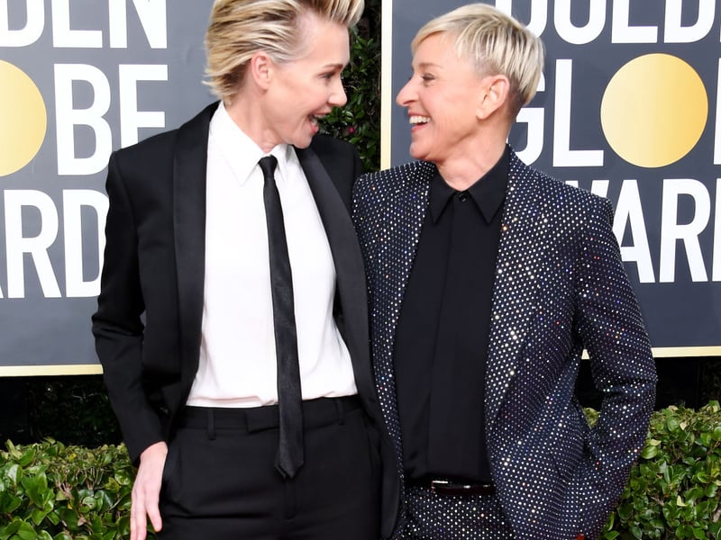 Ellen DeGeneres is an comedian, actress, writer, producer who has become extremely rich through her sitcom Ellen and then talk show The Ellen DeGeneres Show which ran for almost 20 years. It was syndicated across America, making it a huge money-spinner. Her wife, the actress and model
Portia de Rossi, is known for starring in Arrested Development, and is worth $50m, although some of this comes from DeGeneres' fortune, says Celebritynetworth.com