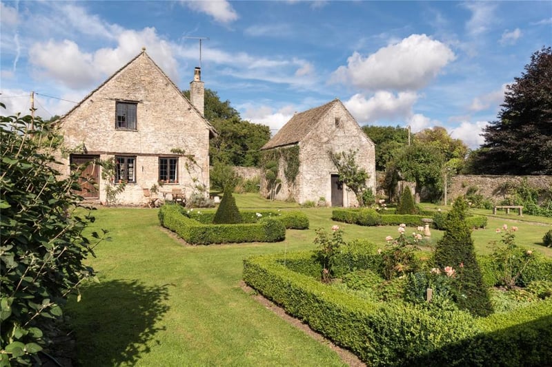 The property also comes with five cottages, four o which are currently let. Picturd is Rose Cottage, a former potting shed converted into a one bedroom home. Its features include a stone spiral staircase and exposed original Oak timbers.