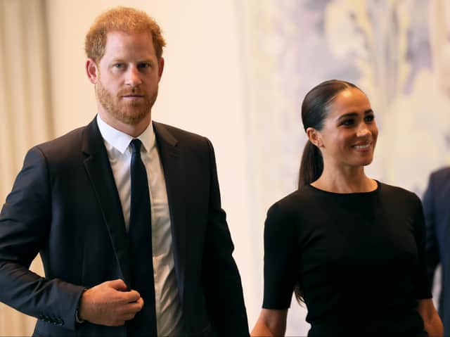Prince Harry and Meghan Markle will attend the opening ceremony of the One Young World global youth summit in Manchester. Photo: Michael M. Santiago/Getty Images