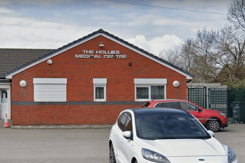 At The Hollies Medical Centre in Formby, 43% of people responding to the survey rated their overall experience as poor. Image: Google