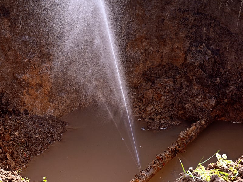 Severn Trent Water lost 8.8 cubic metres of water per kilometre of pipe.