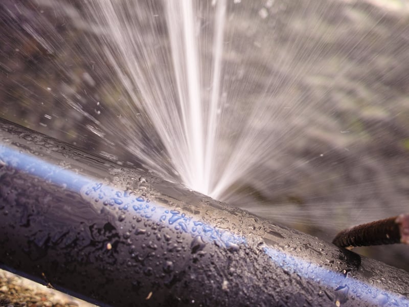 Portsmouth Water lost 7.5 cubic metres of water per kilometre of pipe.