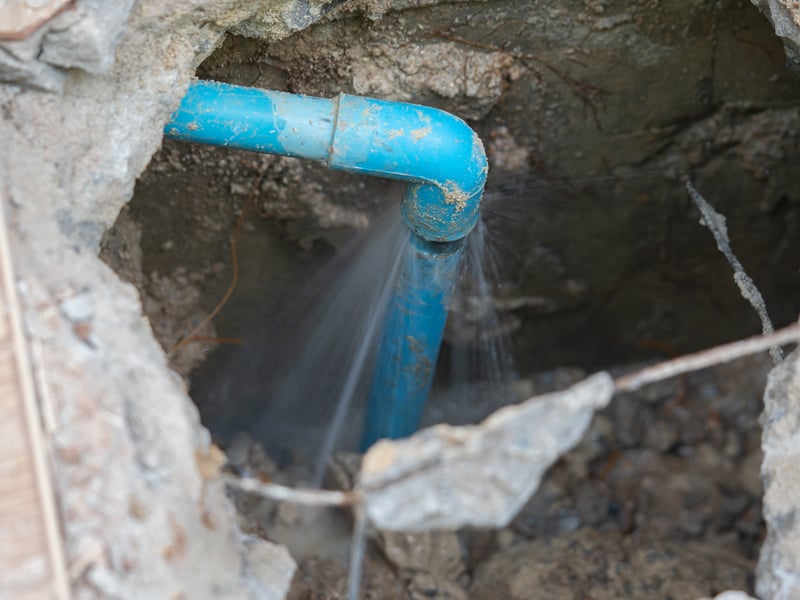 Yorkshire Water lost 9.5 cubic metres of water per kilometre of pipe.