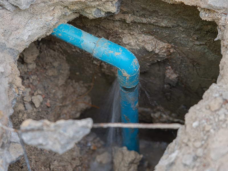 Affinity Water lost 11 cubic metres of water per kilometre of pipe.