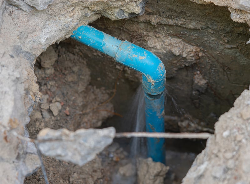 Affinity Water lost 11 cubic metres of water per kilometre of pipe.