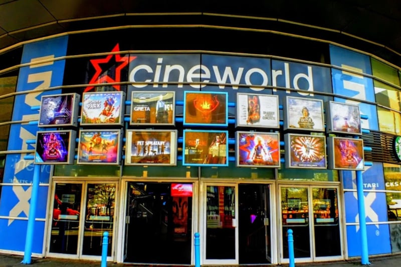 Cineworld in Broad Street has the latest movies and great cinema food to munch during a screening. (Photo - Google Street View)