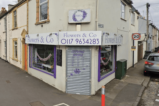 Flowers and Co in Bedminster is a popular local florist with people saying that the bouquets are absolutely stunning and the customer service goes above and beyond