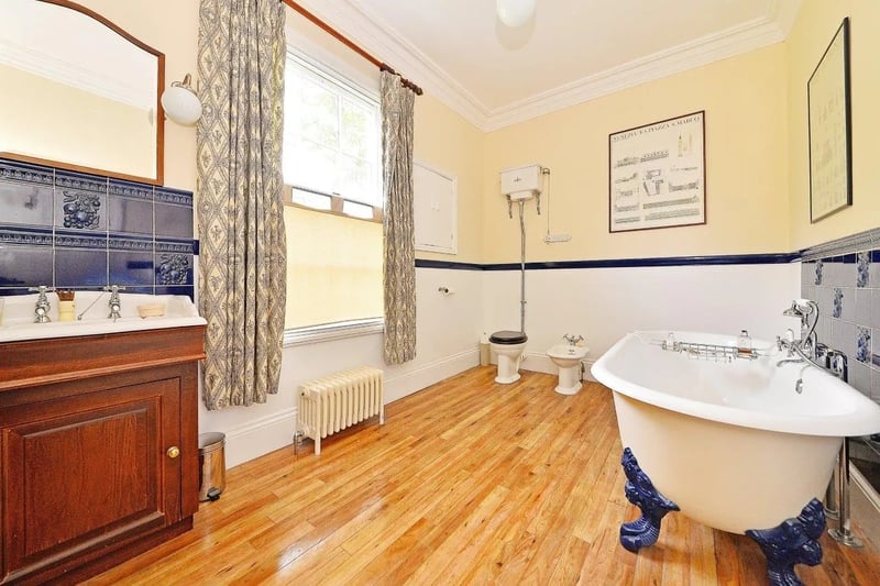 The house has three bathrooms (credit: zoopla)