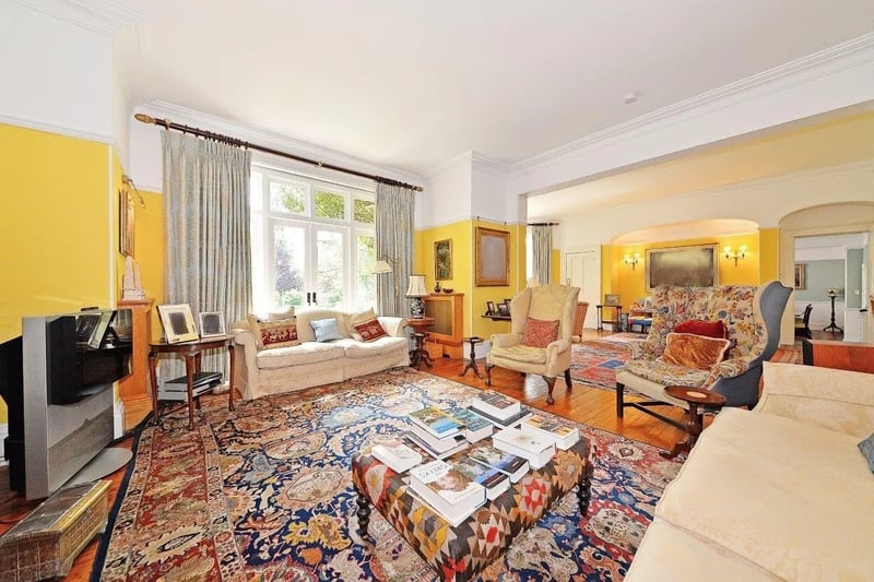 One of the reception rooms (credit: zoopla)