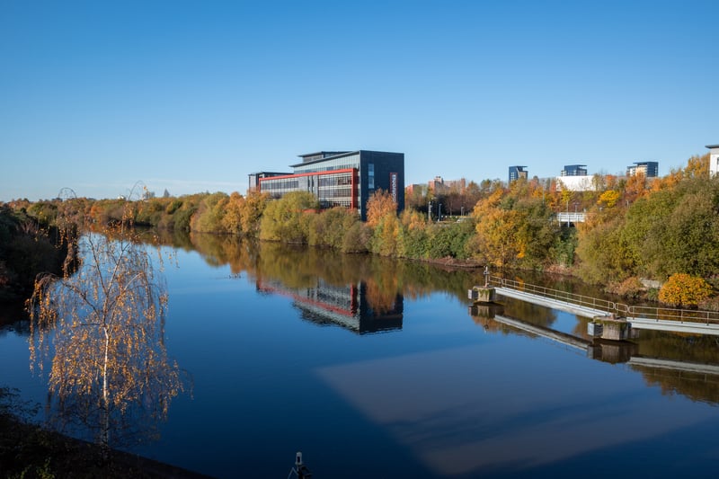 Readers rated Eccles’ independent bars and cafes. With good public transport links into Salford and Manchester, it’s become popular with city workers, which has helped drive up house prices in the last few years.
Pictured is Manchester ship canal seen from Eccles Credit: Paul - stock.adobe.com  