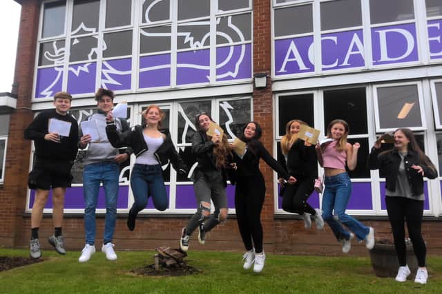 Worden Academy students celebrate some of their best results ever