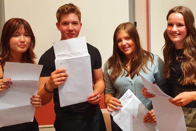 Westbourne School students receive their GCSE results