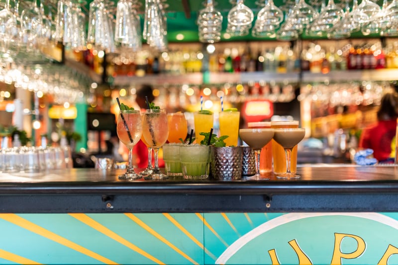 Five new cocktails have been created for the Quays branch including the Caribbean Candy Sour