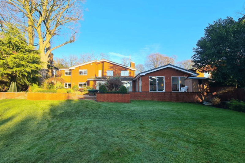 The stunning 6-bed detached house has a large garden area in the sought after Woolton area.