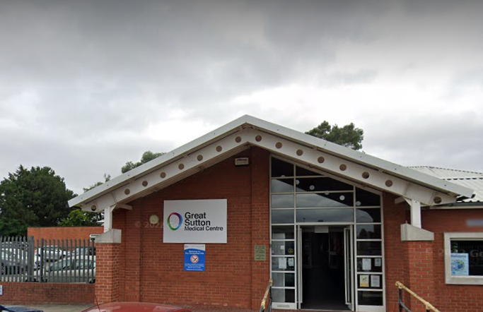 At Great Sutton Medical Centre in Ellesmere Port, 47.7% of people responding to the survey rated their experience of booking an appointment as poor or fairly poor.