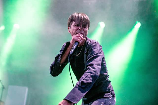 Suede playing at Victorious Festival. Picture: Habibur Rahman.