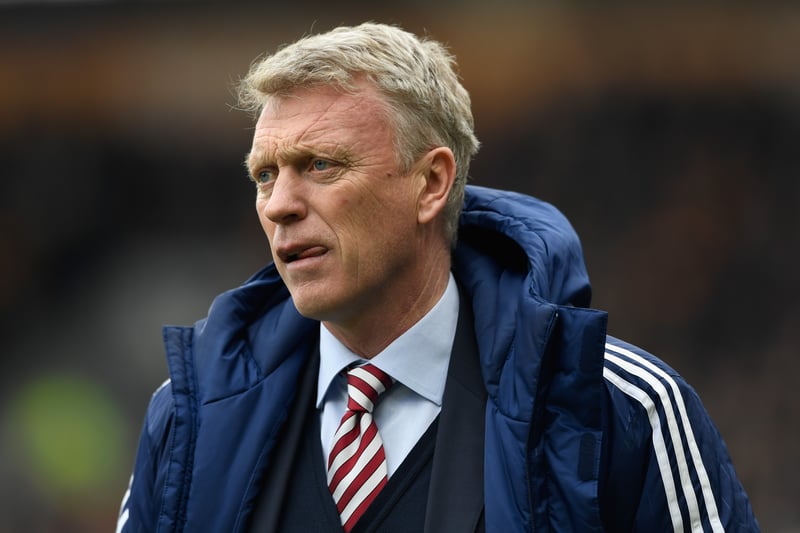 Moyes stock as a manager plummeted after leading Sunderland to relegation from the Premier League but he has since recovered and guided West Ham to a seventh place finish in the Premier League last season. 