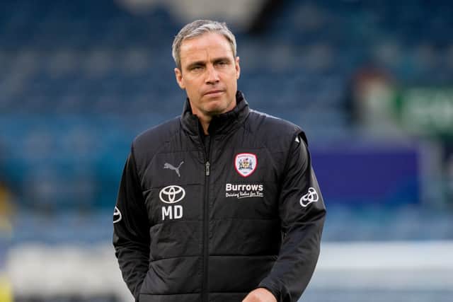 IN THE MARKET: Barnsley manager Michael Duff.  Picture: Bruce Rollinson