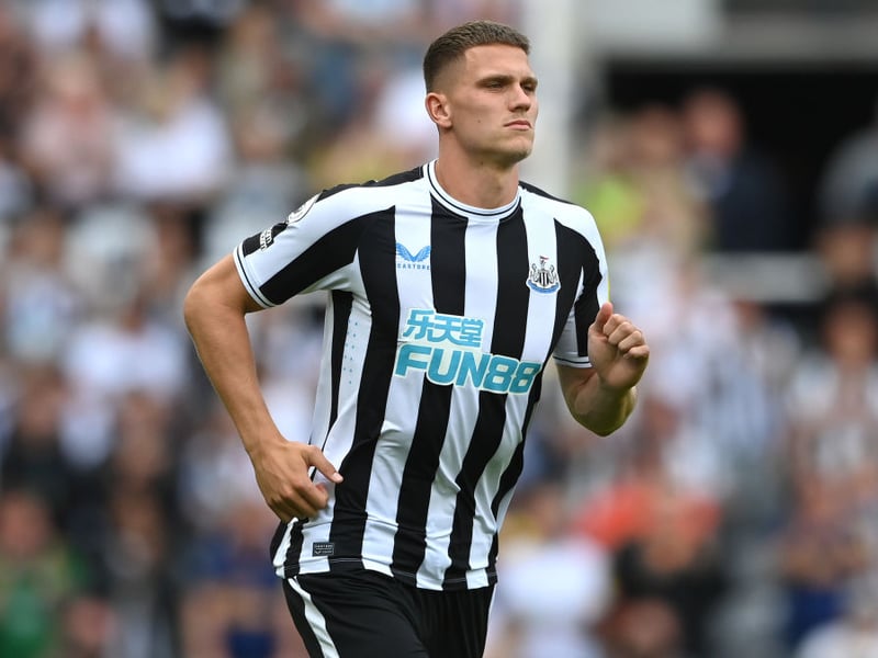 Dominant in the air and helped Newcastle play out from the back well. 