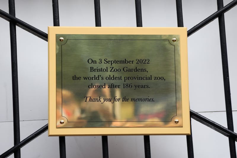 Bristol Zoo closed on September 3 2022.