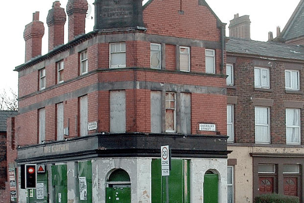 The former on the corner of Harbord Street and Overbury Street, Edge Hill is now empty.