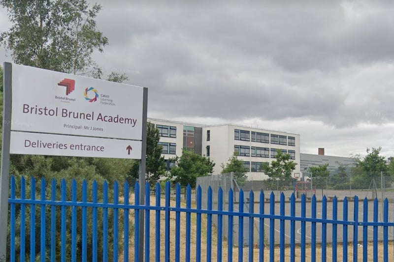 Bristol Brunel Academy recorded 162 suspensions during 20/21.
