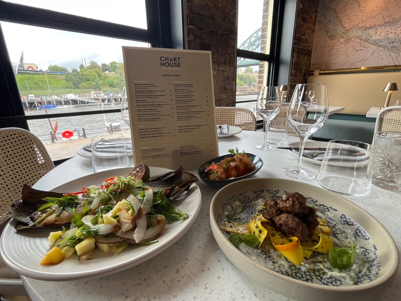 Food is beautifully presented and top quality.