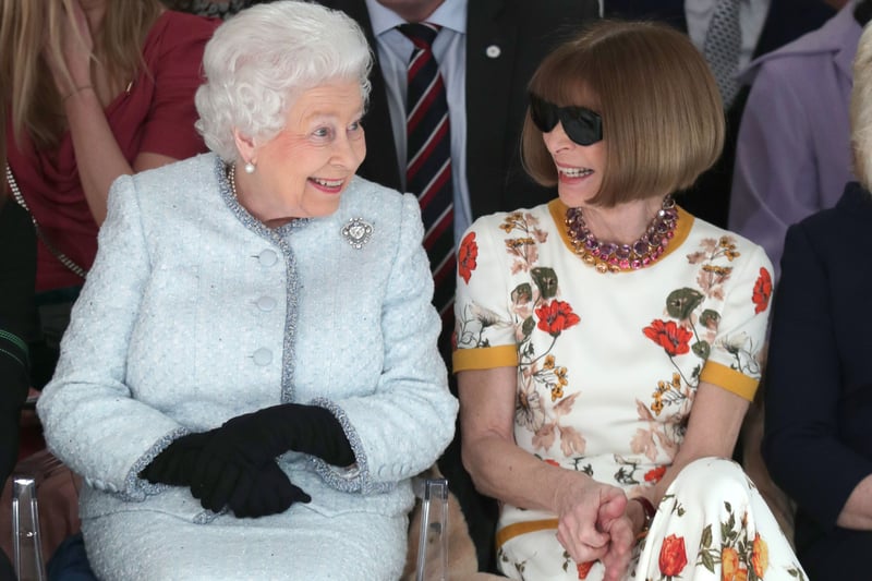  Ellis said: “A moment The Queen attends her first ever LFW show, wearing a Chanel-inspired look! This look we often saw The Queen wear and the versatility of this style could be worn at a variety of her appearances from runways to speeches."