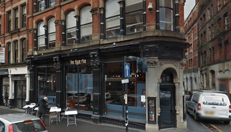 The Northern Quarter’s The Blue Pig closed in 2018, together with Walrus, Tusk, Rosylee, when its owners went into liquidation. Credit: Google Street View