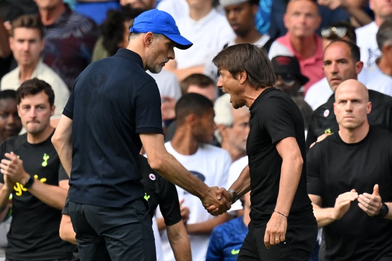 Conte clashes with former Chelsea boss Thomas Tuchel after heated game at Stamford Bridge. 
