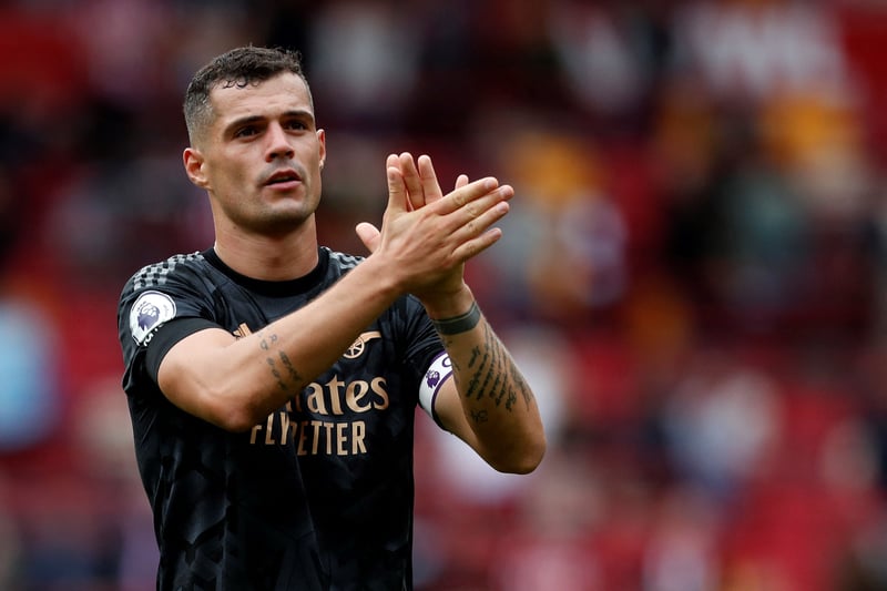 Xhaka is enjoying a resurgence this season, and he will be one of Arsenal’s midfield anchors.