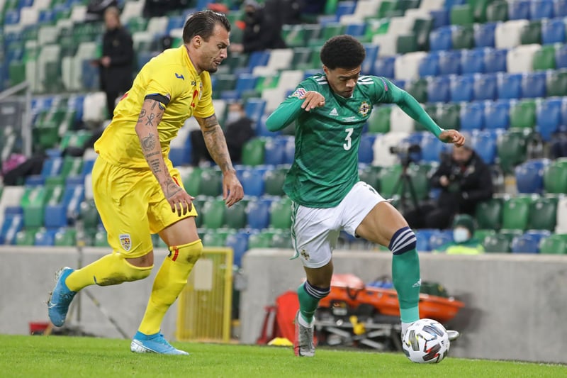 The left-back has now returned to fitness and will hope to add to his 26 Northern Ireland caps when his side face a Nations League double header against Kosovo and Greece over the next ten days.