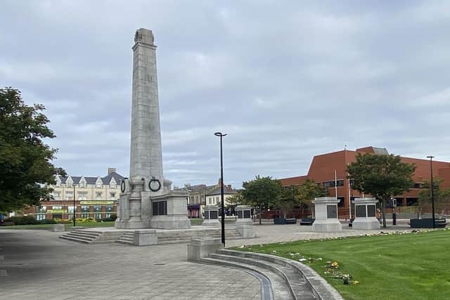 Victory Square, Hartlepool.