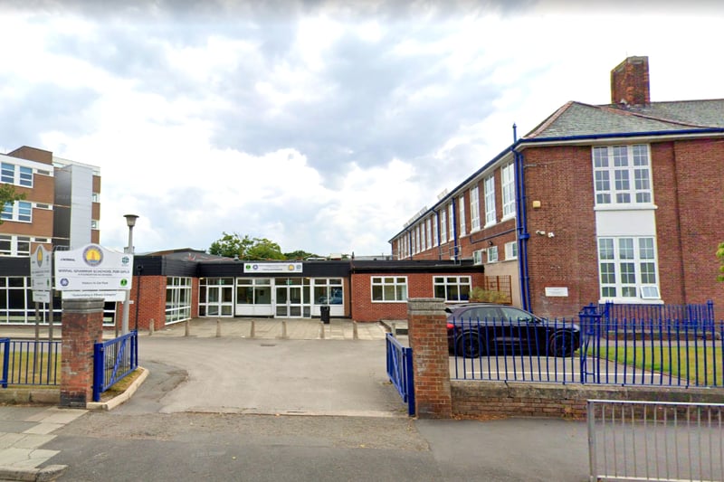National rank 72. Wirral Grammar School for Girls is a state secondary school for girls. (Image: Google street view)