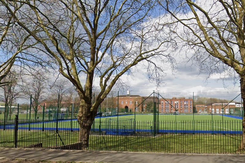 Manchester Grammar School is the largest independent day school for boys in the country and it ranked 38th in the Times list. Fees are £13,980 a year.
 Credit: Google maps