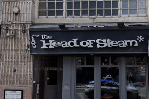 The Head of Steam, Hanover Street, offers a range of local craft beer, real ale and cocktails, as well as boasting a food menu that is 50% vegan.