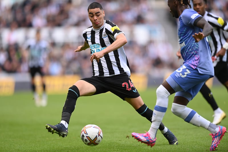 Almiron has scored twice for Newcastle in 2022 and has managed to increase his market value slightly to £16.2million. 