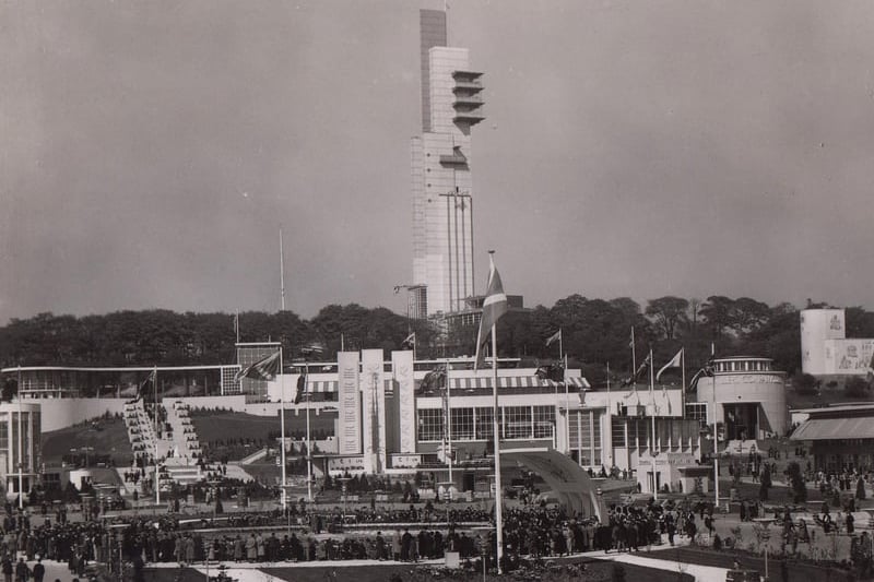 The Tait Tower, or the ‘Tower of Empire’, was a temporary structure in Glasgow for the Empire Exhibition back in 1938. It was constructed in just nine weeks using a steel framework and plating. The tower was dismantled in July 1939 after the exhibition closed. The foundations remain at Bellahouston Park.