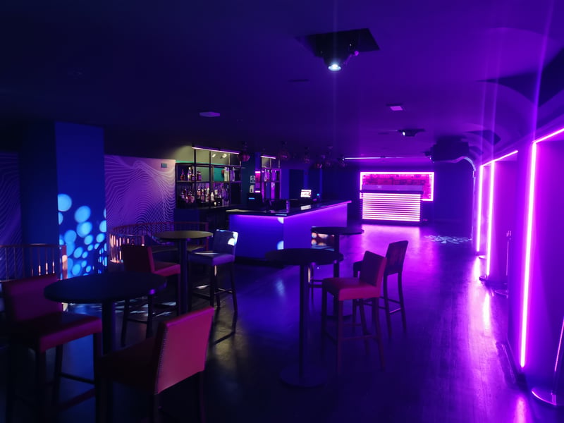 This two level nightspot features dance parties & comedy nights. You can also grab some cocktails and nibbles here. (Photo - Steve Dyson)