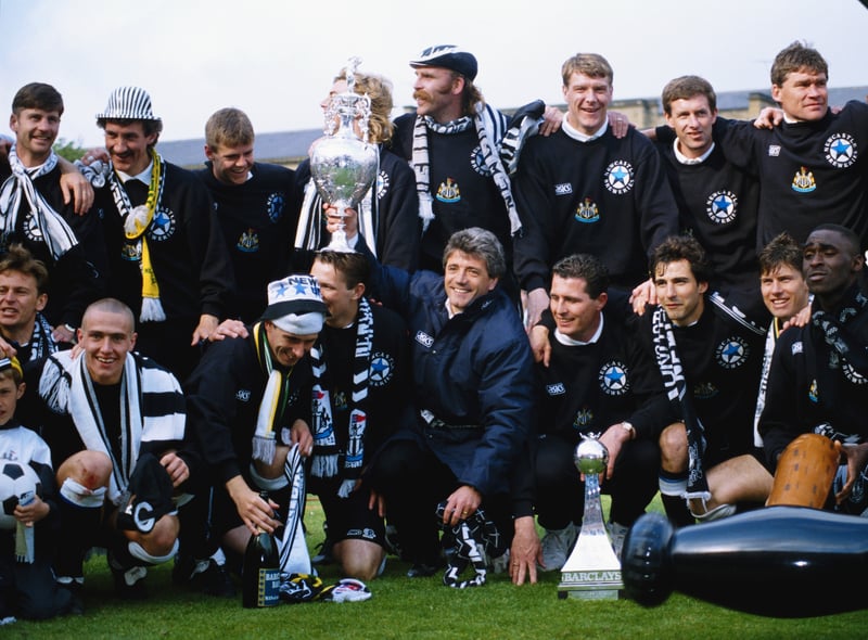 Lee quickly made an impact with the Magpies and scored ten league goals as Kevin Keegan’s side claimed the Division One title and secured a first ever season in the Premier League.