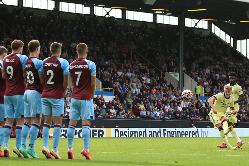 Odegaard scored a stunning free-kick at Burnley last season and this term he has continued where he left off. He is arguably Arteta’s number one buy.