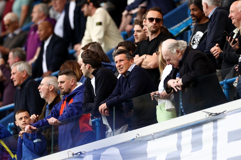 The Olympic legend spotted at the Blues’ clash against West Ham earlier this year.