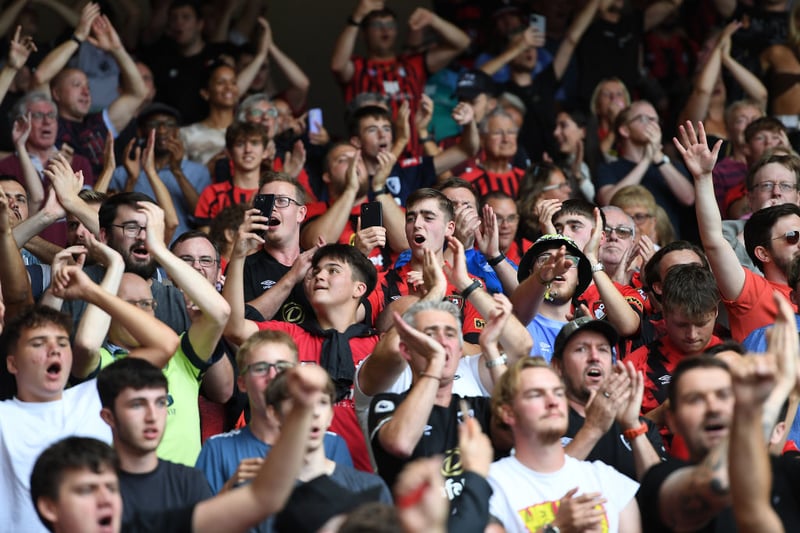 The Cherries may have the smallest ground in the Premier League by some distance, but that hasn’t prevented them from stirring up quite atmosphere on their return to the top flight. An opening day victory over Aston Villa was positively raucous. 